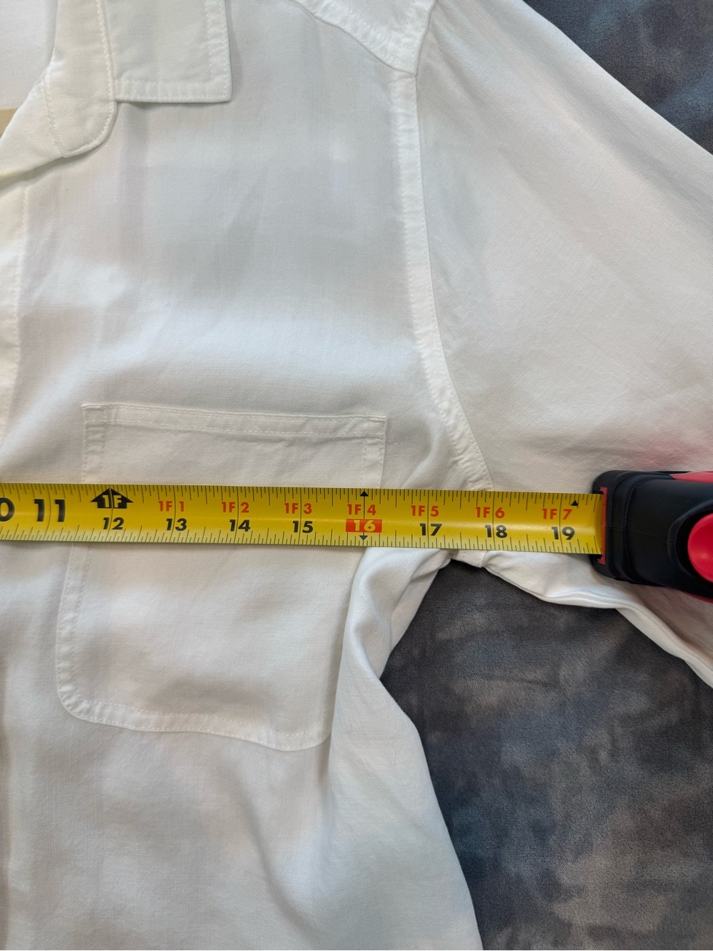 Cloth & Stone White Button-Down Shirt | Small | 100% Tencel Lyocell - Picture 7 of 8